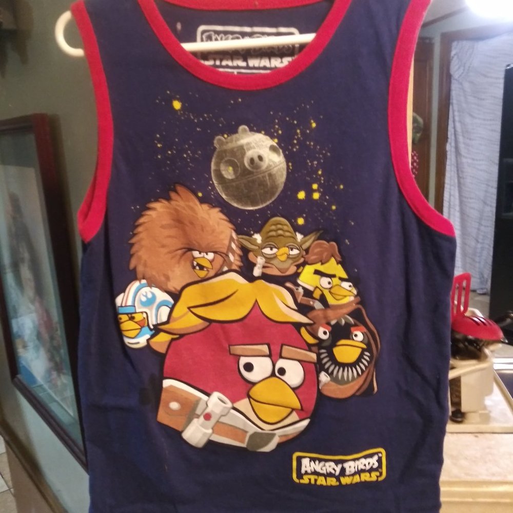 Angry Birds Star Wars Tank Top size 6/7